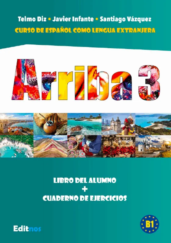 0ba404 خرید و دانلود نسخه کامل کتاب Arriba 3. B1. libro del alumno دانلود کتاب دانش آموز سطح B1 - تصویر 1