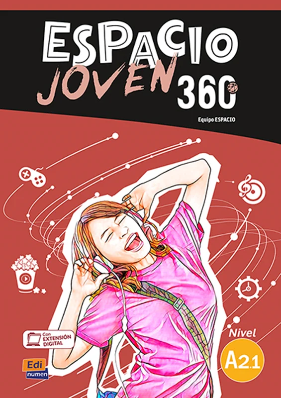 0ed7fc خرید و دانلود نسخه کامل کتاب Espacio Joven 360 Nivel A2.1 کتاب دانش آموز به همراه فایل صوتی + کتاب کار به همراه فایل صوتی و ویدیو - تصویر 1