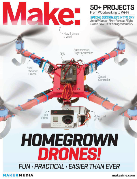 400c22 خرید و دانلود نسخه کامل 18 مجله خلاقیت Make Magazine - تصویر 1
