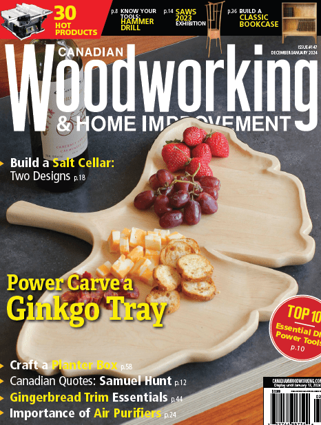 4ab937 خرید و دانلود نسخه کامل 12 مجله چوب و نجاران کانادایی Canadian Woodworking - تصویر 1