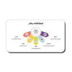 خرید و دانلود نسخه کامل قالب پاورپوینت اینفوگرافیک پیکان