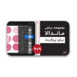 خرید و دانلود نسخه کامل براش ماندالا برای Procreate – مناسب طراحی سبک بوهو و الگوهای هندسی