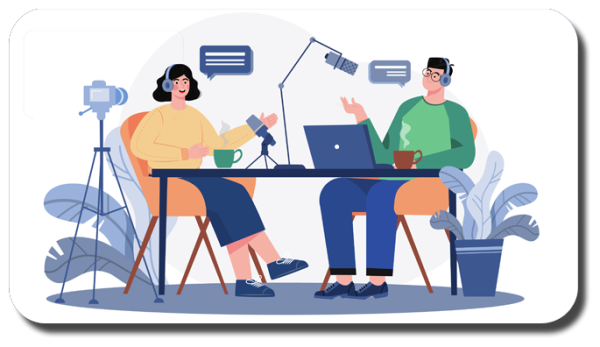 PodcastLive-1-600x347 خرید و دانلود نسخه کامل مجموعه وکتور پادکست و لایو – مناسب برای طراحیهای گرافیکی - تصویر 1