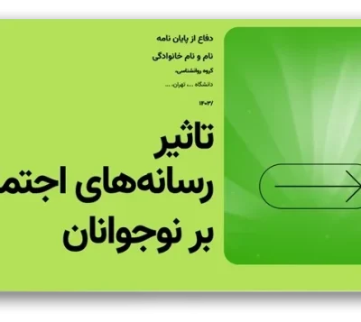 خرید و دانلود نسخه کامل قالب پاورپوینت تأثیر رسانه های اجتماعی بر سلامت روان نوجوانان با 32 اسلاید حرفه‌ای