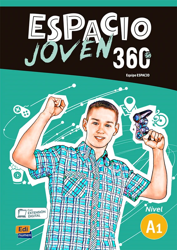 d79406 خرید و دانلود نسخه کامل کتاب Espacio Joven 360 Nivel A1 کتاب دانش آموز به همراه فایل صوتی + کتاب کار به همراه فایل صوتی و ویدیو - تصویر 1