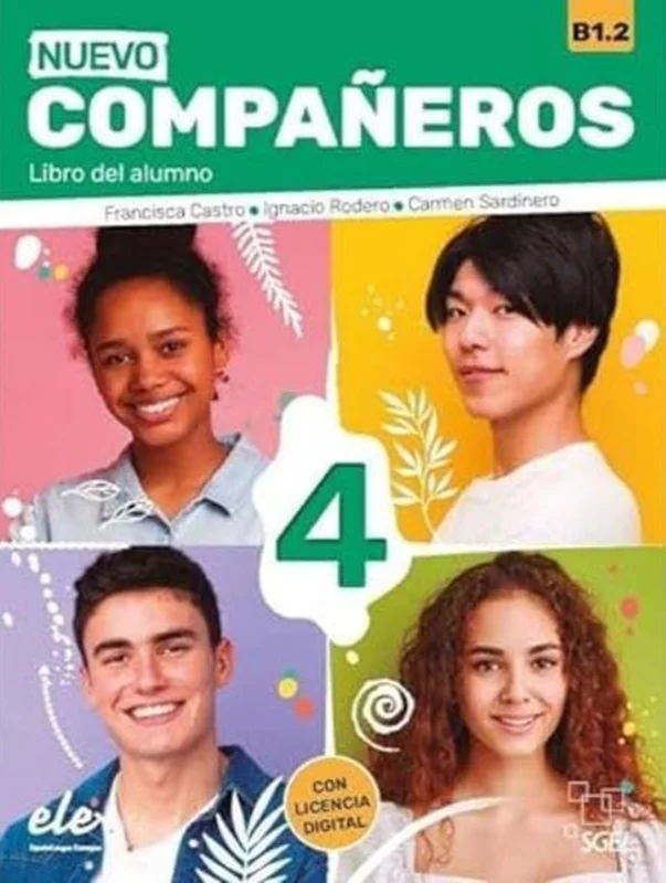 dc9baa خرید و دانلود نسخه کامل کتاب Nuevo Compañeros 4 B1.2 کتاب دانش آموز به همراه فایل صوتی + همراه فایل صوتی کتاب کار - تصویر 1