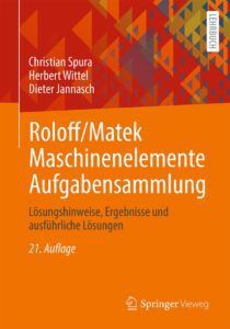 دانلود کتاب Roloff/Matek Maschinenelemente Aufgabensammlung 21