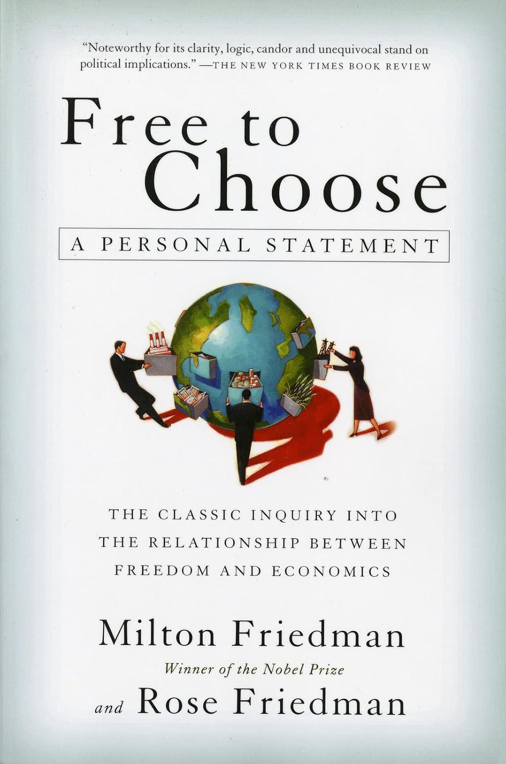 61Zhy-hiepL._SL1500_ خرید و دانلود نسخه کامل کتاب Free To Choose: A Personal Statement by Milton Friedman - تصویر 1
