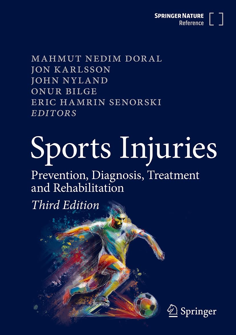 61upDwb3xbL._SL1175_ خرید و دانلود نسخه کامل کتاب Sports Injuries Prevention, Diagnosis, Treatment and Rehabilitation (3rd Edition) - Orginal Pdf - تصویر 1