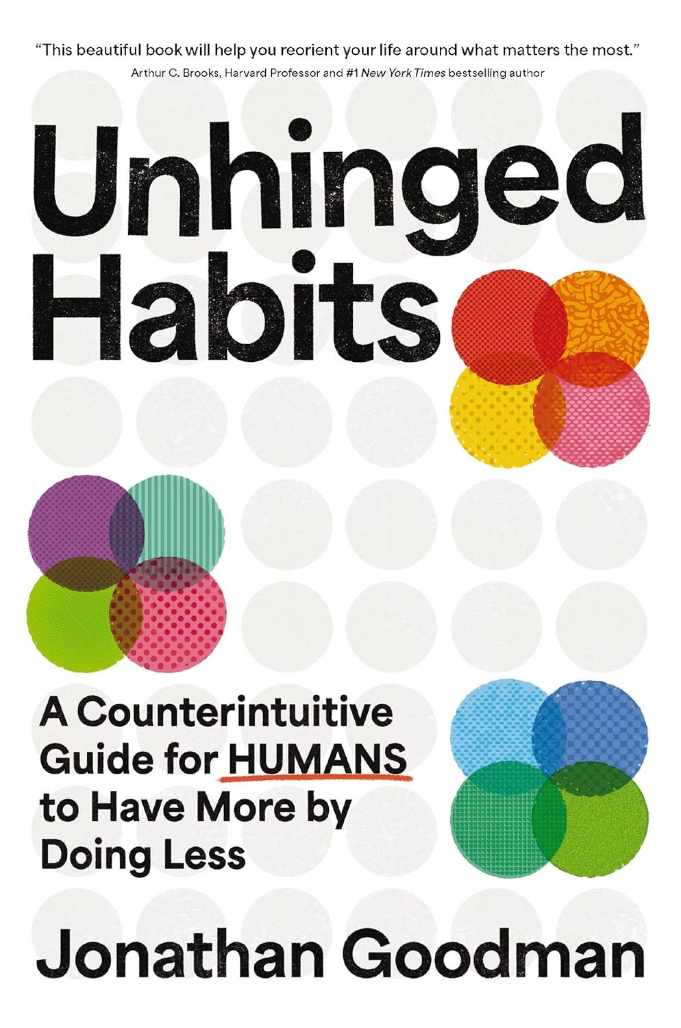 81V1KWJL5xL._SL1500_ خرید و دانلود نسخه کامل کتاب Unhinged Habits: A Counterintuitive Guide for Humans to Have More by Doing Less by Jonathan Goodman - تصویر 1