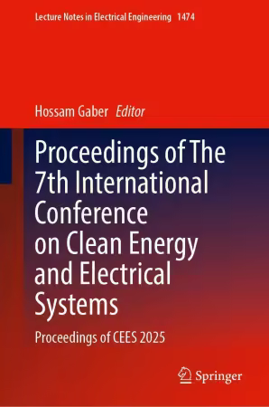 th_AkT6JuLP06zUwOdL6yH9ucfzNdYMGUmW خرید و دانلود نسخه کامل کتاب Proceedings of The 7th International Conference on Clean Energy and Electrical Systems - تصویر 1