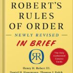 خرید و دانلود نسخه کامل کتاب Robert’s Rules of Order Newly Revised In Brief, 3rd edition by Henry M. Robert PDF