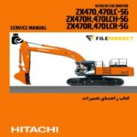 خرید و دانلود نسخه کامل کتاب راهنماي تعميرات بيل مکانيکي هيتاچي مدل ZX470-5G,470LC-5G,470H-5G,470LCH-5G,470R-5G,470LCR-5G