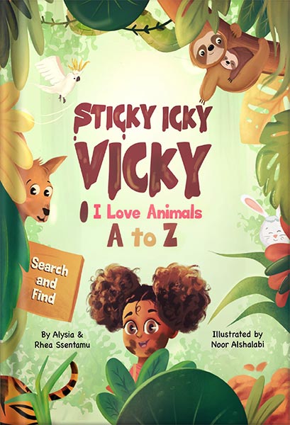 225-New-PNG-Version-10 خرید و دانلود نسخه کامل کتاب Sticky Icky Vicky: I Love Animals A to Z by Alysia Ssentamu PDF - تصویر 1