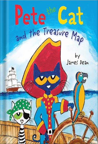 225-New-PNG-Version-24 خرید و دانلود نسخه کامل کتاب Pete the Cat and the Treasure Map by James Dean PDF - تصویر 1