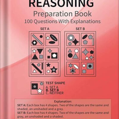خرید و دانلود نسخه کامل کتاب ABSTRACT REASONING Preparation Book: IQ Test, Matrices, Test Preparation, Practice, Brain Training, Abstract Reasoning, Aptitude Test Practice, IQ Exam, IQ Questions (IQ Tests series Book 7) by Zoe Hampton PDF