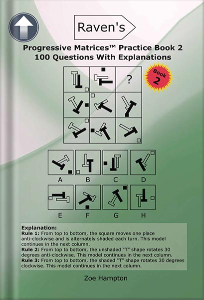 225-New-PNG-Version-53 خرید و دانلود نسخه کامل کتاب Raven’s Progressive Matrices™ Practice Book 2: Practice Test, IQ Questions, Matrices, Exam Preparation, Practice Questions, IQ Test, Test Preparation, … Test, Explanation (IQ Tests series 10) by Zoe Hampton PDF - تصویر 1