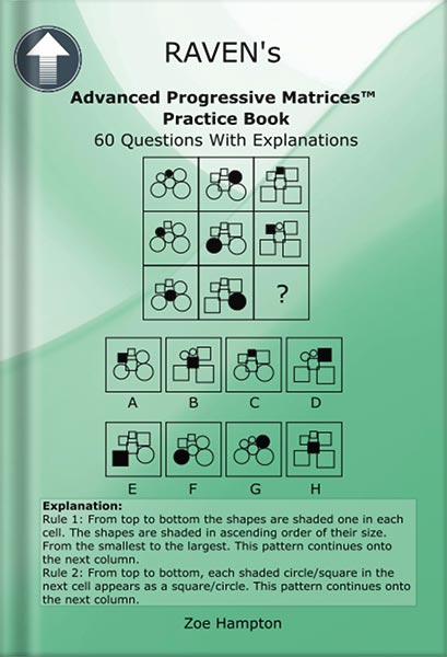 225-New-PNG-Version-65 خرید و دانلود نسخه کامل کتاب Raven’s Advanced Progressive Matrices™ Practice Book: Practice Test, IQ Questions, Matrices, Exam Preparation, Practice Questions, IQ Test, Test Preparation, … For Test, Exam (IQ Tests series Book 8) by Zoe Hampton PDF - تصویر 1