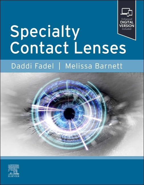 51pVw3YE0+L خرید و دانلود نسخه کامل کتاب Specialty Contact Lenses 1st Edition