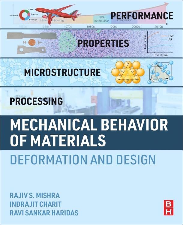 61+mmdd11iL خرید و دانلود نسخه کامل کتاب Mechanical Behavior of Materials: Deformation and Design