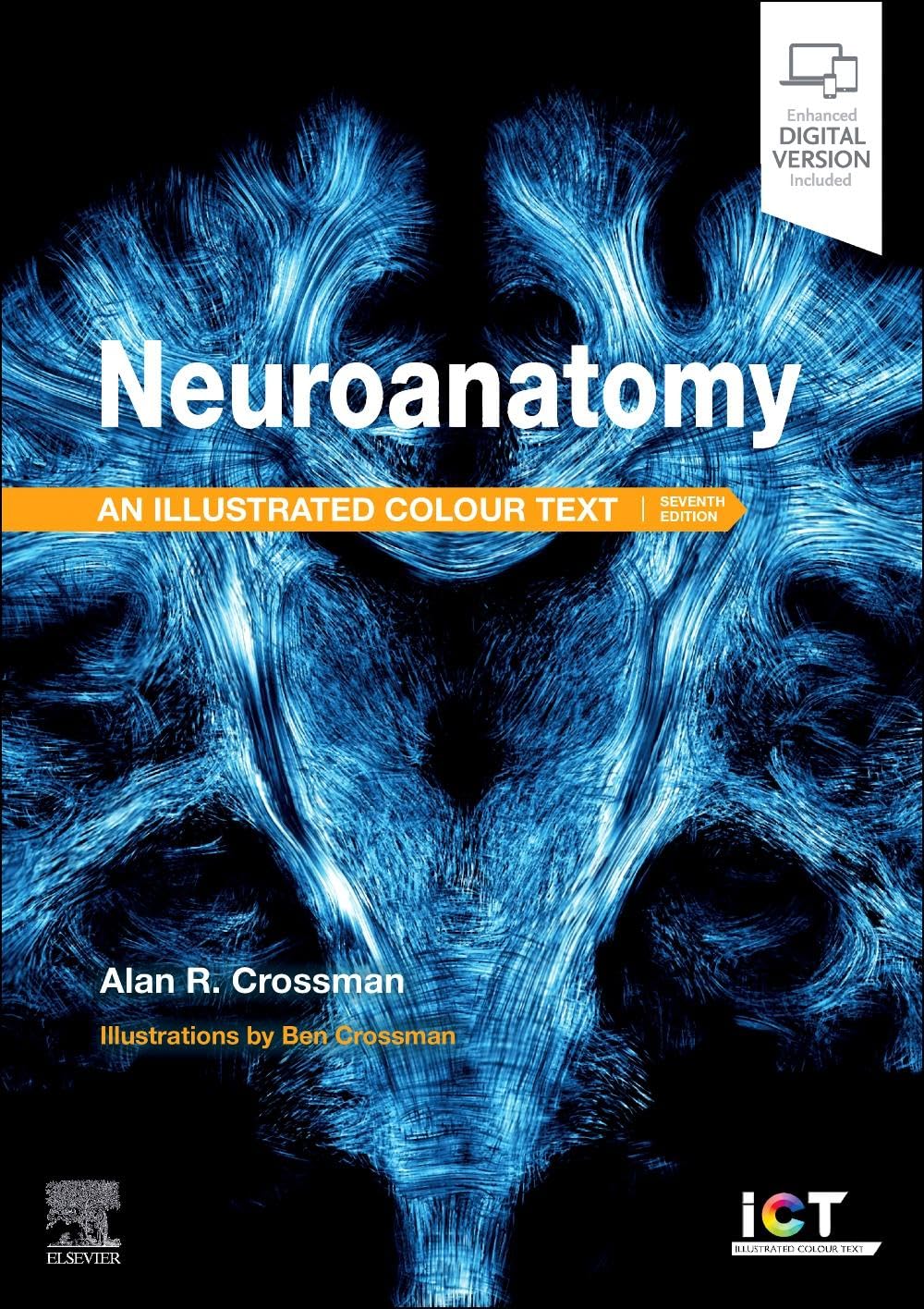 81A1EDQzZAL._SL1416_ دانلود کتاب Neuroanatomy: Illustrated Colour Text 7th Edition