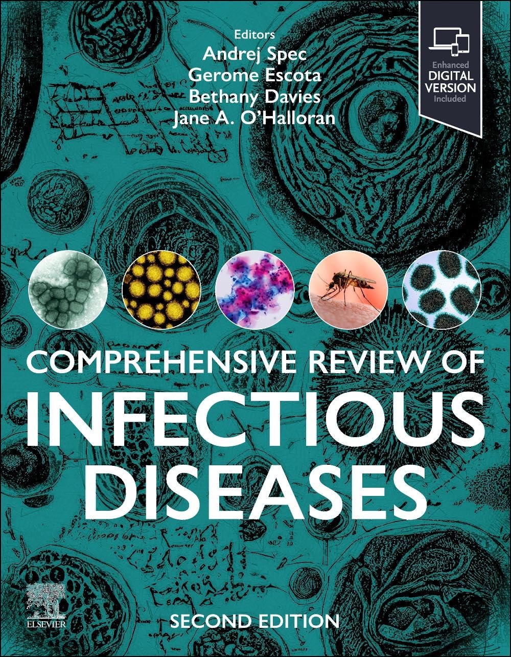 81q3cA12VFL._SL1285_ خرید و دانلود نسخه کامل کتاب Comprehensive Review of Infectious Diseases 2nd Edition