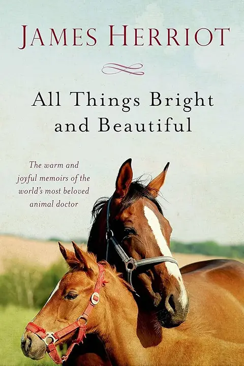 all-things-bright-and-beautiful-by-james-herriot_6a0e89de9253b خرید و دانلود نسخه کامل کتاب صوتی انگلیسی همه چیزهای روشن و زیبا، اثر جیمز هریوت All Things Bright and Beautiful by James Herriot - تصویر 1