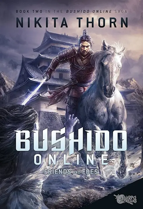bushido-online-friends-and-foes-by-nikita-thorn_6a0ed3534f0d6 خرید و دانلود نسخه کامل کتاب صوتی انگلیسی بوشیدو آنلاین: دوستان و دشمنان، اثر نیکیتا تورن (از مجموعهی بوشیدو آنلاین) Bushido Online: Friends and Foes by Nikita Thorn - تصویر 1