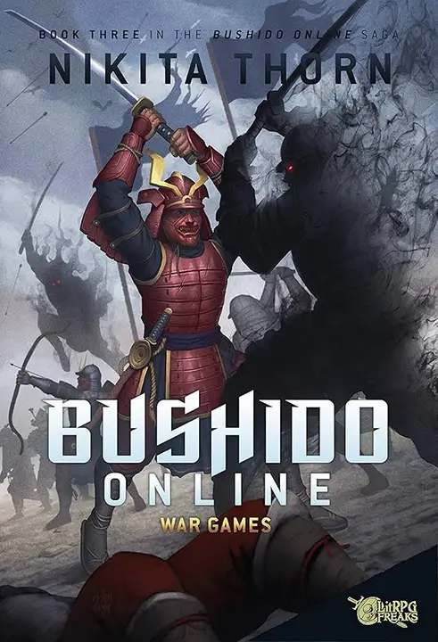 bushido-online-war-games-by-nikita-thorn_69f0df1053153 خرید و دانلود نسخه کامل کتاب صوتی انگلیسی بوشیدو آنلاین: بازیهای جنگی، اثر نیکیتا تورن (از مجموعهی بوشیدو آنلاین) Bushido Online: War Games by Nikita Thorn - تصویر 1