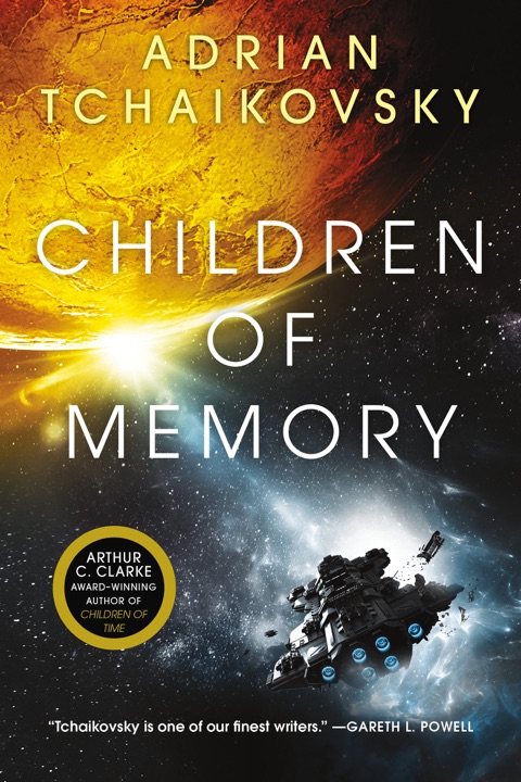 children-of-memory-by-adrian-tchaikovsky_6a06f892c355a خرید و دانلود نسخه کامل کتاب صوتی انگلیسی فرزندان خاطره، اثر آدریان چایکوفسکی (از مجموعهی مجموعه فرزندان زمان) Children of Memory by Adrian Tchaikovsky - تصویر 1