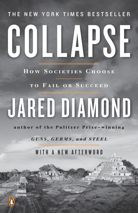 collapse-how-societies-choose-to-fail-or-succeed-by-jared-diamond_6a05bef0eb183 خرید و دانلود نسخه کامل کتاب صوتی انگلیسی فروپاشی، اثر جرد دایموند Collapse: How Societies Choose to Fail or Succeed by Jared Diamond - تصویر 1