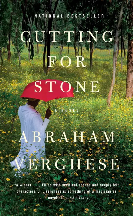 cutting-for-stone-by-abraham-verghese_69edf387d7b73 خرید و دانلود نسخه کامل کتاب صوتی انگلیسی برش سنگ، اثر آبراهام ورگزه Cutting for Stone by Abraham Verghese - تصویر 1