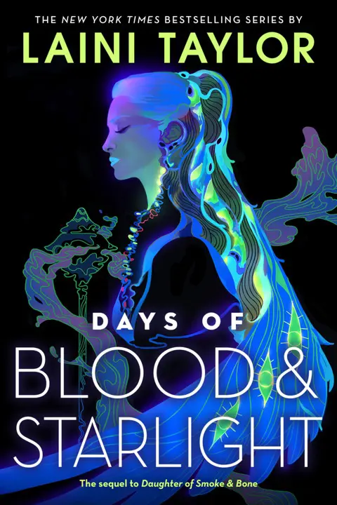days-of-blood-starlight-by-laini-taylor_69fc2fadb5073 خرید و دانلود نسخه کامل کتاب صوتی انگلیسی روزهای خون و نور ستاره، اثر لینی تیلور (از مجموعهی دختر دود و استخوان) Days of Blood & Starlight by Laini Taylor - تصویر 1