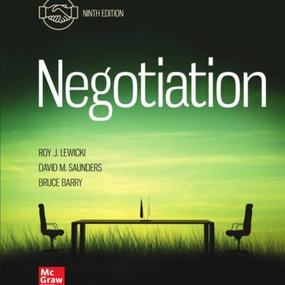 دانلود کتاب Negotiation ISE 9th edition