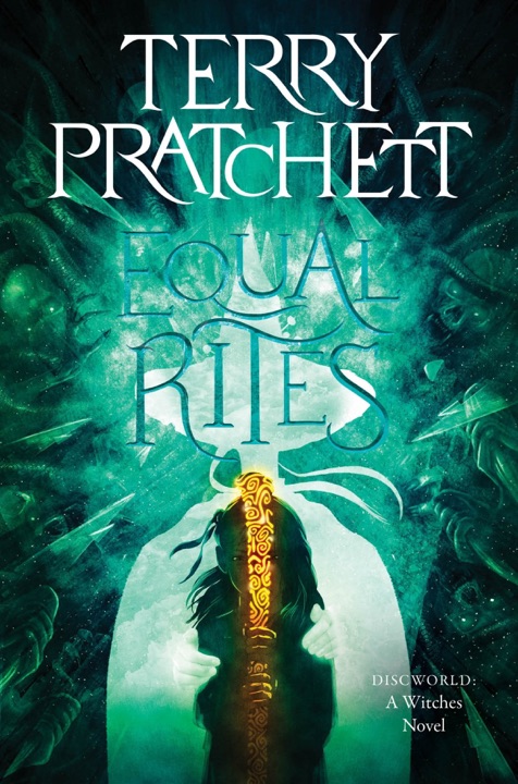 equal-rites-by-terry-pratchett_6a0775c8e828b خرید و دانلود نسخه کامل کتاب صوتی انگلیسی آداب برابر، اثر تری پرچت (از مجموعهی دیسکورلد, جادوگران) Equal Rites by Terry Pratchett - تصویر 1