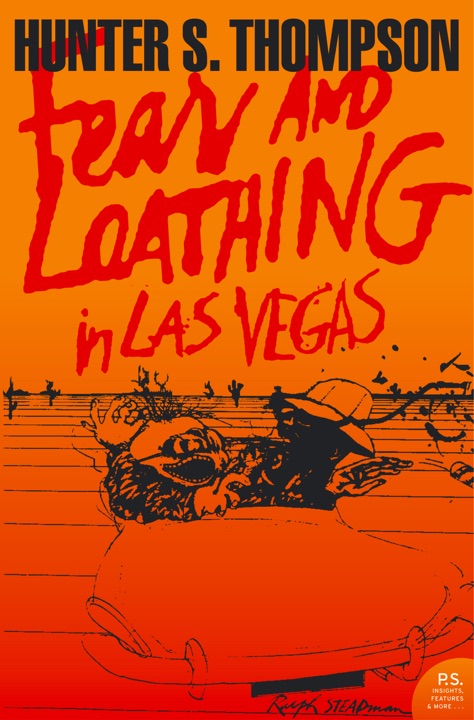 fear-and-loathing-in-las-vegas-by-hunter-s-thompson_69fdd43528565 خرید و دانلود نسخه کامل کتاب صوتی انگلیسی ترس و نفرت در لاسوگاس، اثر هانتر اس. تامپسون Fear and Loathing in Las Vegas by Hunter S. Thompson - تصویر 1