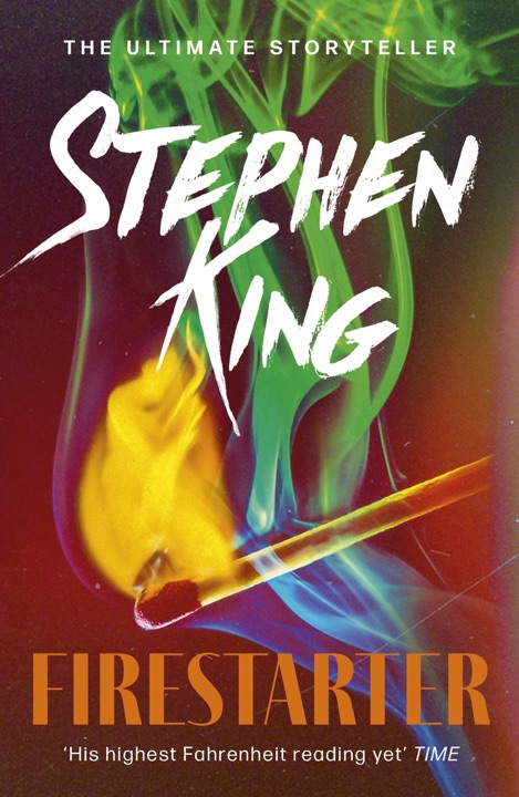 firestarter-by-stephen-king_6a06226b9654f خرید و دانلود نسخه کامل کتاب صوتی انگلیسی آتشافروز، اثر استیون کینگ Firestarter by Stephen King - تصویر 1