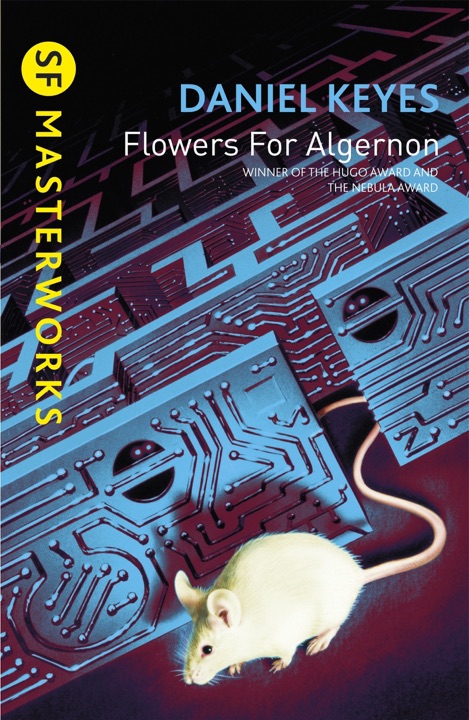 flowers-for-algernon-by-daniel-keyes_69f1b3a171569 خرید و دانلود نسخه کامل کتاب صوتی انگلیسی گلهایی برای آلجرنون، اثر دانیل کیز Flowers for Algernon by Daniel Keyes - تصویر 1