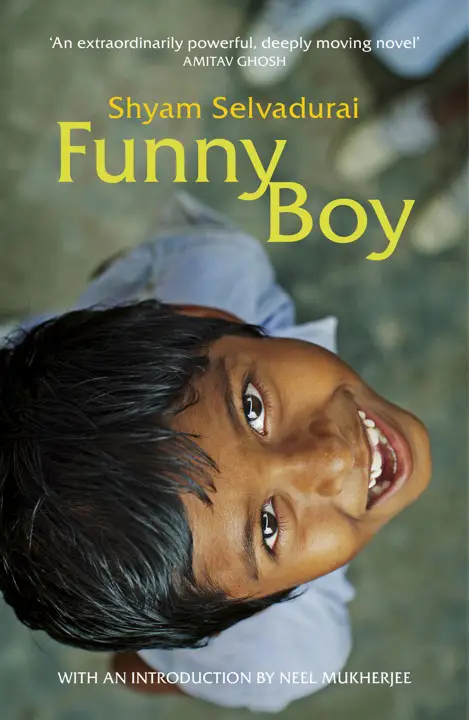 funny-boy-by-shyam-selvadurai_6a146b954c462 خرید و دانلود نسخه کامل کتاب صوتی انگلیسی پسر بامزه، اثر شیام سلودورای Funny Boy by Shyam Selvadurai - تصویر 1