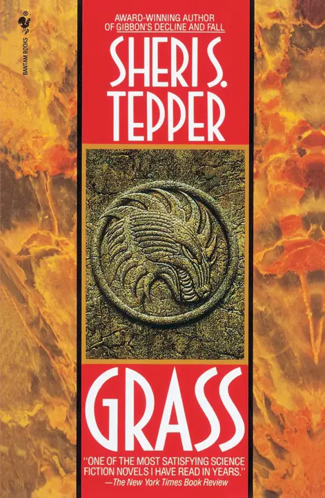 grass-by-sheri-s-tepper_6a16e7b49484c خرید و دانلود نسخه کامل کتاب صوتی انگلیسی علف، اثر شری اس. تپر Grass by Sheri S. Tepper - تصویر 1