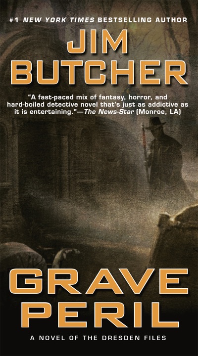 grave-peril-by-jim-butcher_6a04a4785d652 خرید و دانلود نسخه کامل کتاب صوتی انگلیسی خطر قبر، اثر جیم بوچر (از مجموعهی پروندههای درسدن) Grave Peril by Jim Butcher - تصویر 1