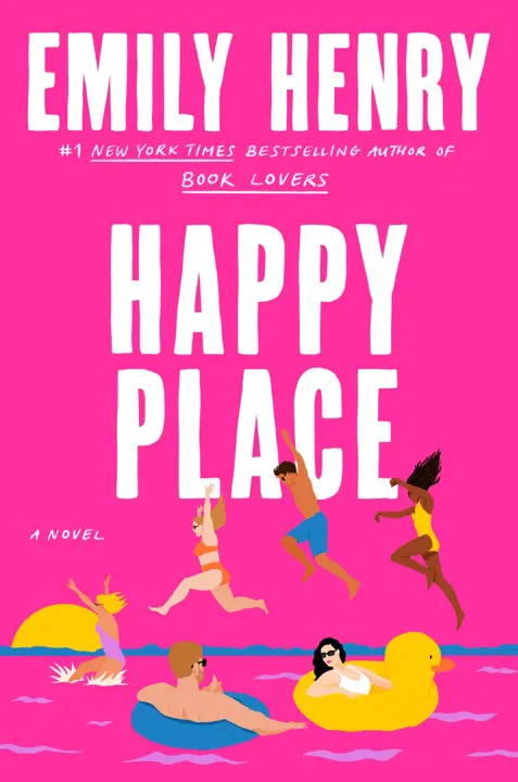 happy-place-by-emily-henry_69fc338ca55f1 خرید و دانلود نسخه کامل کتاب صوتی انگلیسی مکان شاد (خلوت دنج)، اثر امیلی هنری Happy Place by Emily Henry - تصویر 1