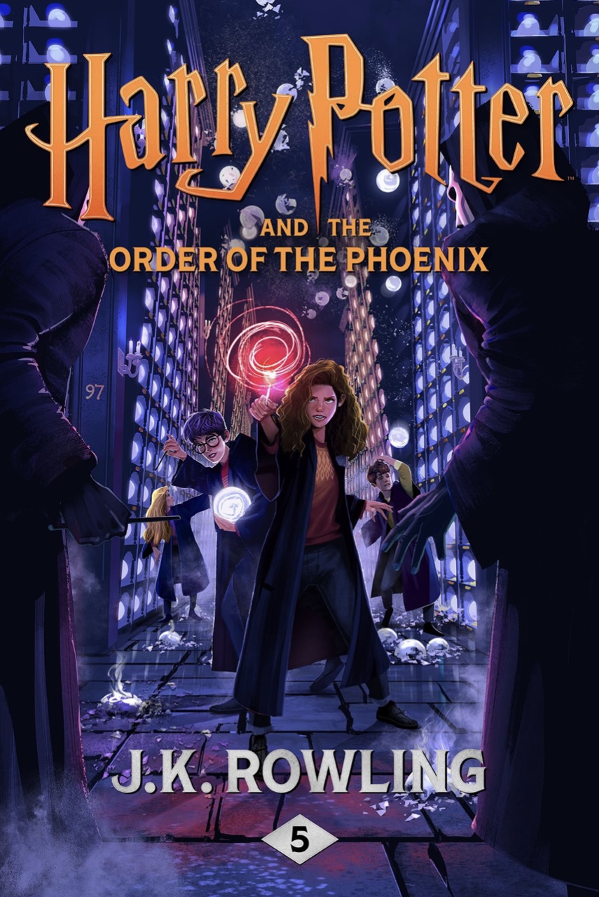 harry-potter-and-the-order-of-the-phoenix-by-j-k-rowling_69e8985642eb0 خرید و دانلود نسخه کامل کتاب صوتی انگلیسی هری پاتر و محفل ققنوس، اثر جی. کی. رولینگ Harry Potter And The Order Of The Phoenix by J. K. Rowling - تصویر 1