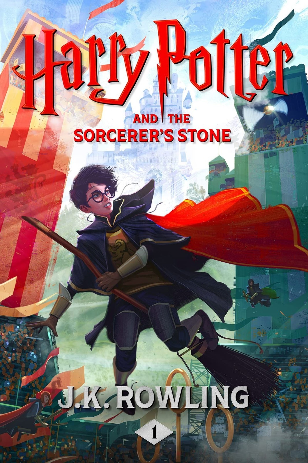 harry-potter-and-the-philosophers-stone-by-j-k-rowling_69e93d72e0bf8 خرید و دانلود نسخه کامل کتاب صوتی انگلیسی هری پاتر و سنگ جادو، اثر جی. کی. رولینگ Harry Potter and the Philosopher's Stone by J. K. Rowling - تصویر 1