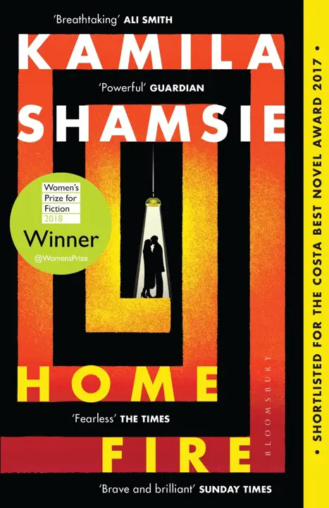home-fire-by-kamila-shamsie_6a14565bcdc56 خرید و دانلود نسخه کامل کتاب صوتی انگلیسی آتشی در خانه، اثر کامیلا شمسی Home Fire by Kamila Shamsie - تصویر 1