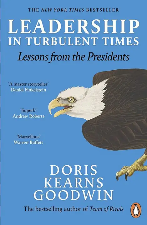 leadership-in-turbulent-times-by-doris-kearns-goodwin_6a0e87da10cc4 خرید و دانلود نسخه کامل کتاب صوتی انگلیسی رهبری در دوران تلاطم، اثر دوریس کرنز گودوین Leadership in Turbulent Times by Doris Kearns Goodwin - تصویر 1
