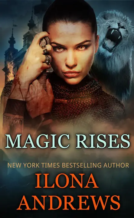 magic-rises-by-ilona-andrews_69eb8da3dc660 خرید و دانلود نسخه کامل کتاب صوتی انگلیسی طلوع جادویی، اثر ایلونا اندروز (از مجموعهی کیت دنیلز) Magic Rises by Ilona Andrews - تصویر 1