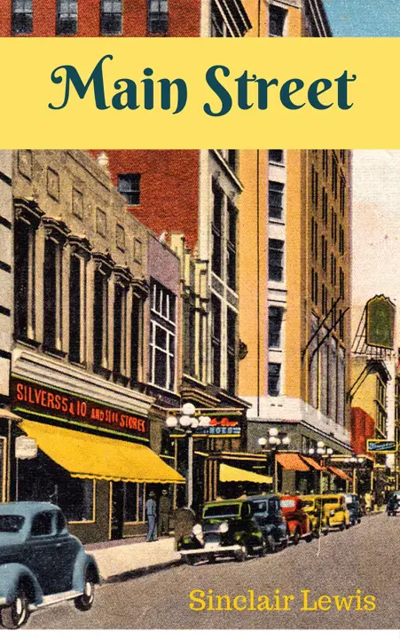 main-street-by-sinclair-lewis_69f8d44c51212 خرید و دانلود نسخه کامل کتاب صوتی انگلیسی خیابان اصلی، اثر سینکلر لوئیس Main Street by Sinclair Lewis - تصویر 1