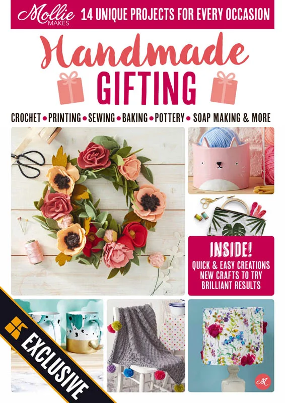 mollie-makes-handmade-gifting-2026 دانلود کتاب Sewing Magazine Mollie Makes - Handmade Gifting 2026