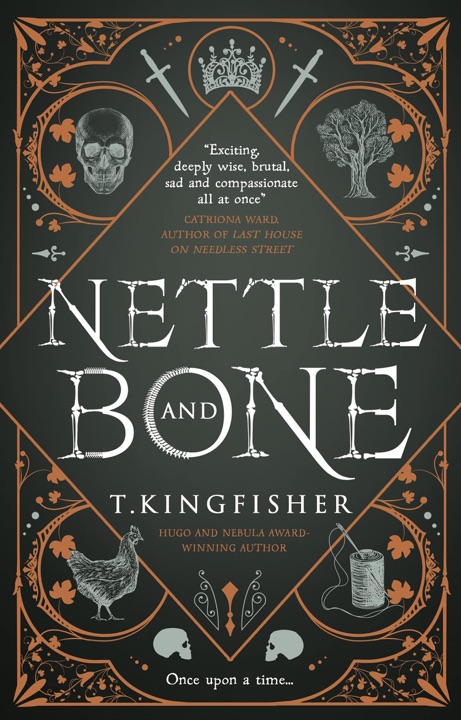 nettle-bone-by-t-kingfisher_6a04be7faf1b2 خرید و دانلود نسخه کامل کتاب صوتی انگلیسی گزنه و استخوان، اثر تی. کینگفیشر Nettle & Bone by T. Kingfisher - تصویر 1